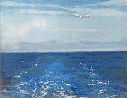 William Stott of Oldham Seagulls Astern oil